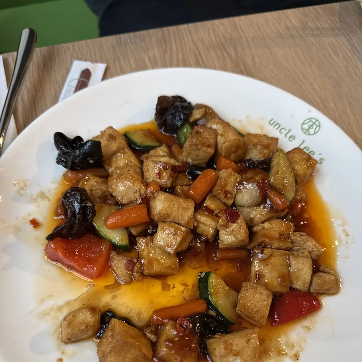 素麻婆豆腐